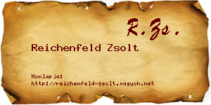 Reichenfeld Zsolt névjegykártya