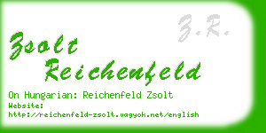 zsolt reichenfeld business card